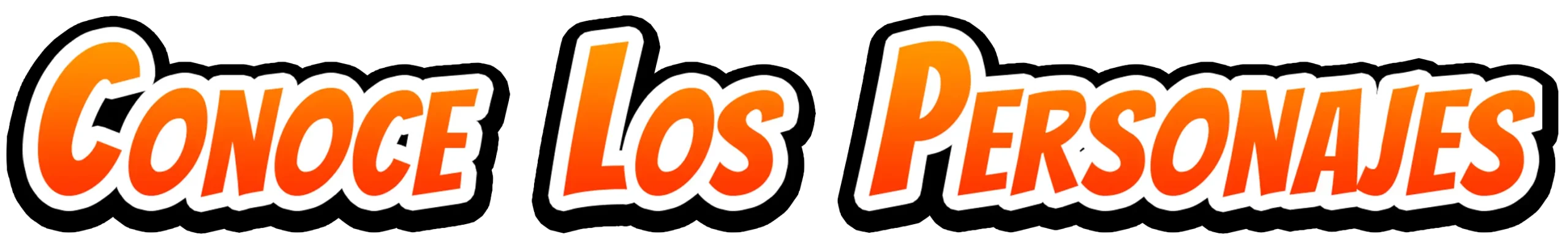 Conoce Los Personajes